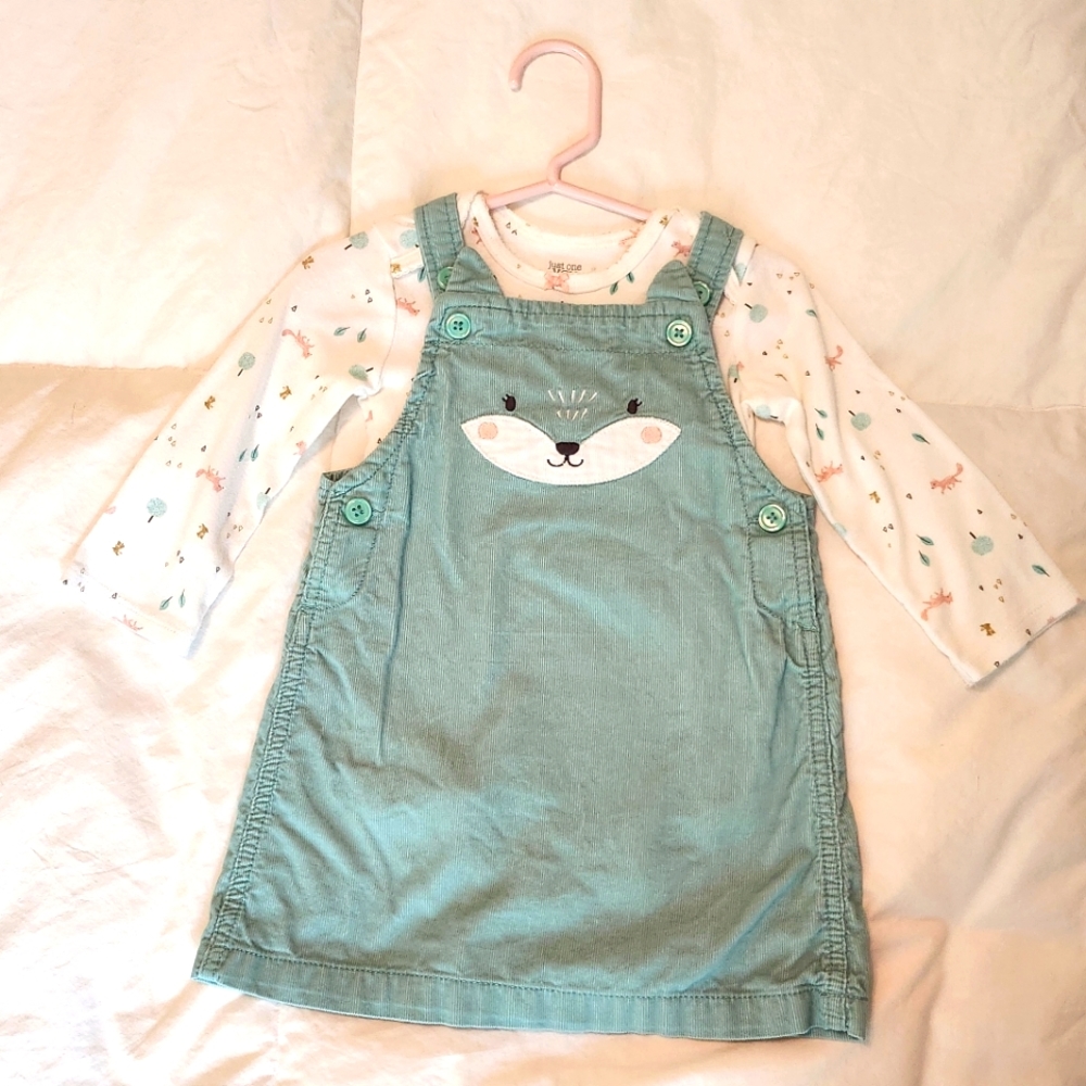 Just One You Girl's 2-piece Jumper Dress Set